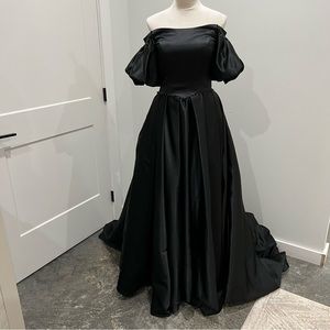 Beautiful black formal gown